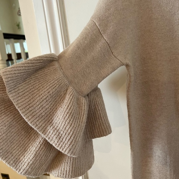 BB Dakota ruffle sleeve sweater dress - Picture 3 of 4